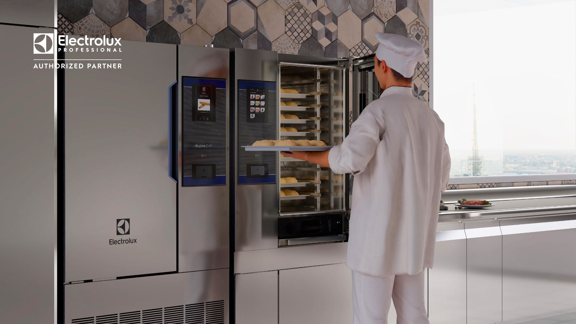 skyline kombidamper blåsekjøler storkjøkken restaurant kjøkken