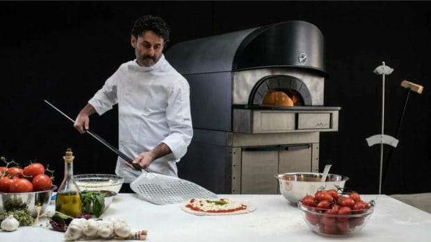 miljøbilde pizzarestaurant pizzaovn moretti forni restaurant