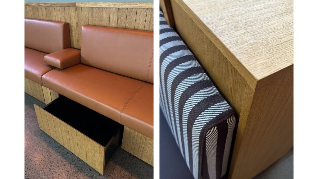 skreddersøm restaurantmøbler restaurantsofa modulsofa interiør