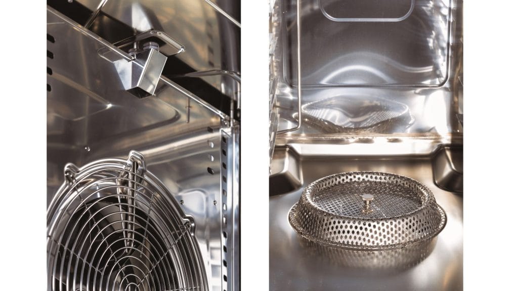 rengjøring vedlikehold storkjøkkenutstyr storkjøkken kombidamper vifte