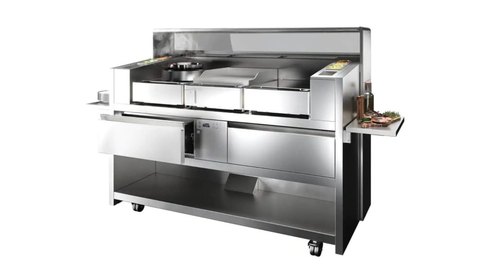 Liberopro point mobil serveringsløsning hjul disk serveringsdisk kantine servering storkjøkken storkjøkkenutstyr electrolux professional (4)