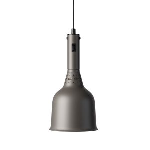 Stayhot Varmelampe Classic 1223, Standard ledning, Sort lakk Storkjøkken