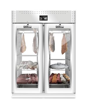 Dry Ager skap, Fisk, Dobbel Panorama,1500 ltr. VIP GREEN, 230V Dry Ager / Mørningsskap