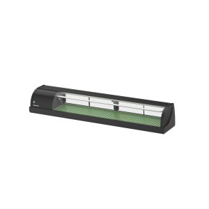 Hoshizaki Sushi kjølemonter med LED-lys, v. versjon, HNC-180BE-L-BLH, 230v Eksponeringsdisker