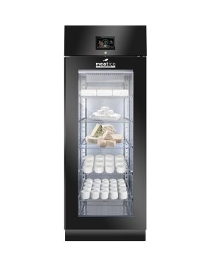 ALL IN ONE Modningsskap, Ost, Enkel 700 ltr. Sort, Green, 230V Dry Ager / Mørningsskap