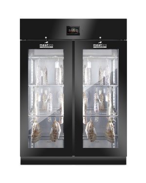 ALL IN ONE Modningsskap Speking, Dobbel 1500 ltr. Sort, Green, 230V Dry Ager / Mørningsskap