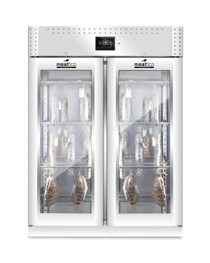 ALL IN ONE Modningsskap Speking, Dobbel 1500 ltr. VIP, Green, 230V Dry Ager / Mørningsskap