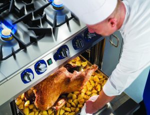 700xp 4 bluss koketopp (4×5,5 kW) med åpent stativ, 800 mm 700XP serie