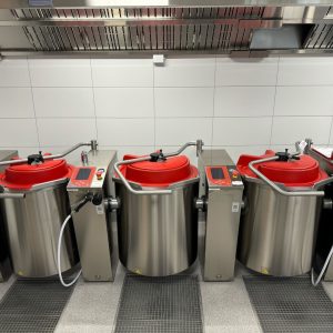 Getinge Kokegryte M6 Bas plus, tipphøyde 400mm, Kap: 50 liter, 3N 50HZ 400v Kok- & Stek