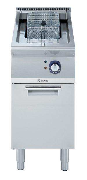 700xp frityrkoker 14 liter på stativ med dør, brønn med innvendig element, 400 mm 700XP serie