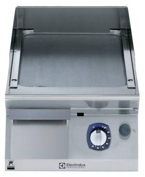 700xp Flatgrill med slett matt krom topp 400 mm – gass 700XP serie