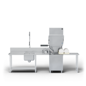 X2 Master – Automatisk hetteoppvaskmaskin + EcoExchanger 3N AC 230V 50 Hz – 32 A/10 kW Granuldisk